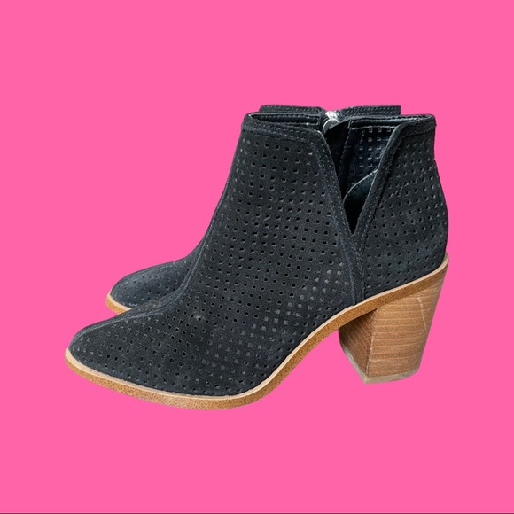 1. State Black Suede Ankle booties - Picture 2 of 2